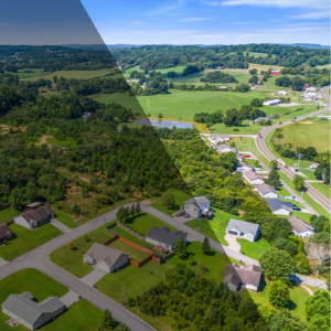 Neighborhood in East Tennessee